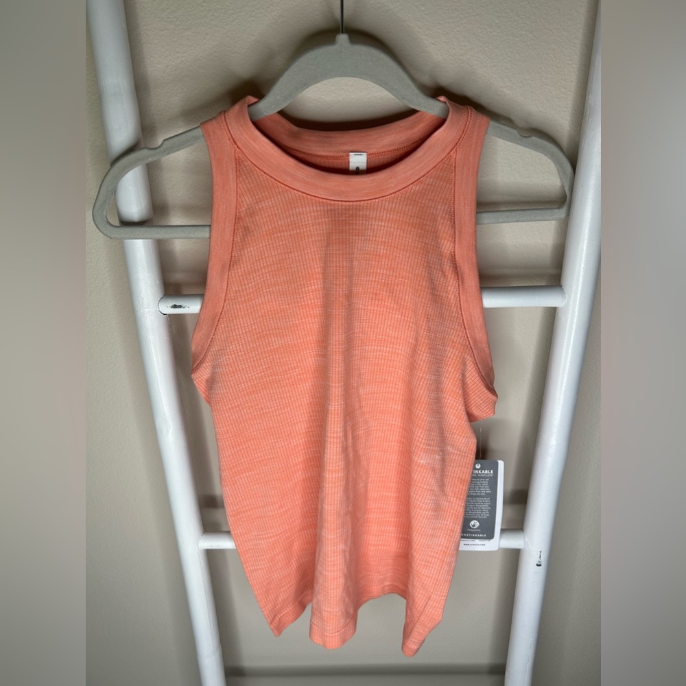 Athleta Renew Racerback Tank Space Dye HTHR